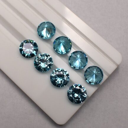 Round Aquamarine, 3mm to 15mm, Gift for Jewelry Making - Image 3