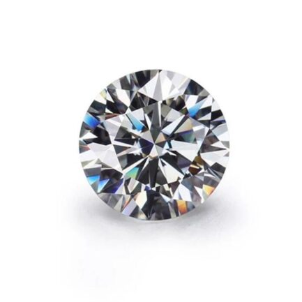 Round Moissanite, 3mm to 15mm, Gift for Jewelry Making