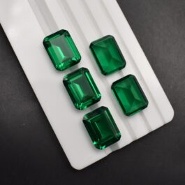 Rectangular Emerald, 3*5mm to 15*20mm, Gift for Jewelry Making