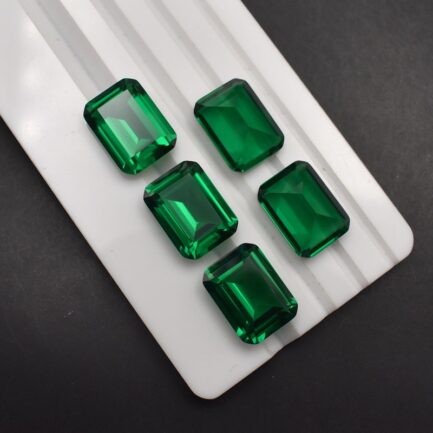 Rectangular Emerald, 3*5mm to 15*20mm, Gift for Jewelry Making - Image 3